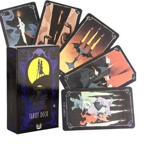 Nightmare‎ Before Christmas Tarot card deck Disney factory sealed New